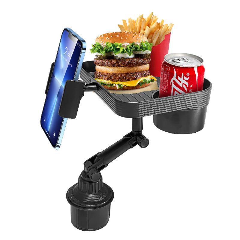 Car Cup and Phone Holder With Table