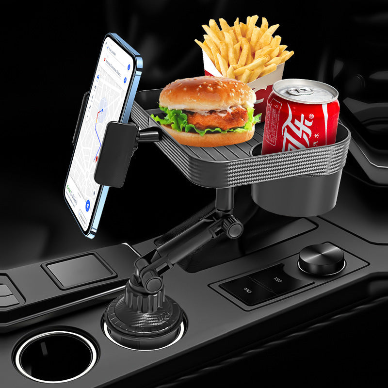 Car Cup and Phone Holder With Table