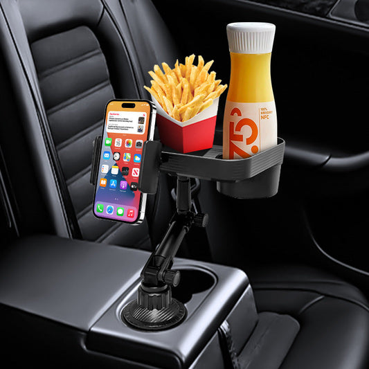 Car Cup and Phone Holder With Table