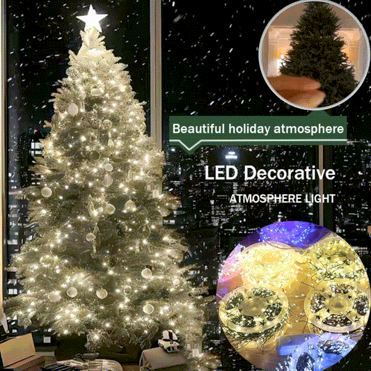 ✨40% OFF EARLY CHRISTMAS SALE🎄 Copper Wire Firecracker Light String – Perfect for Home Holiday Decor🎁