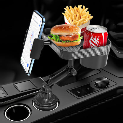 Car Cup and Phone Holder With Table