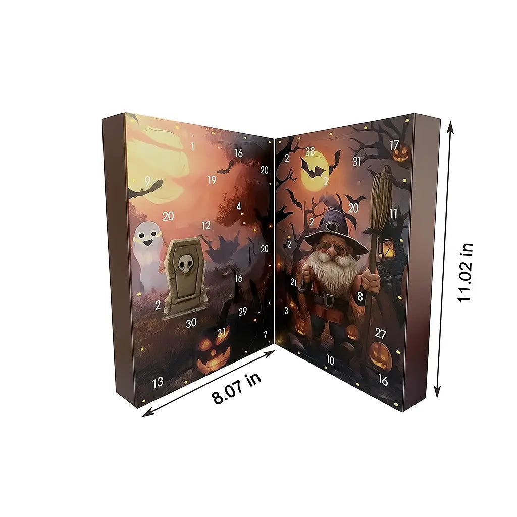 🎃 Halloween Gnome Countdown Calendar 2025